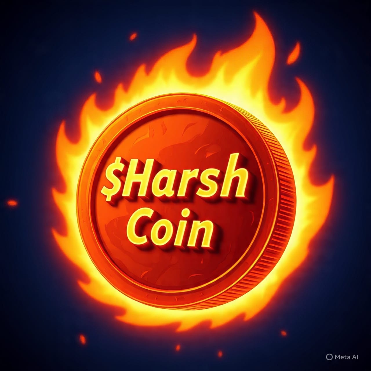 HARSH COIN Logo